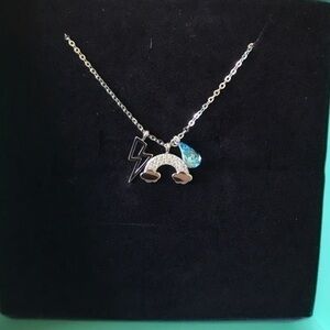 Sterling Silver Rainbow 🌈 ( weather ) Necklace